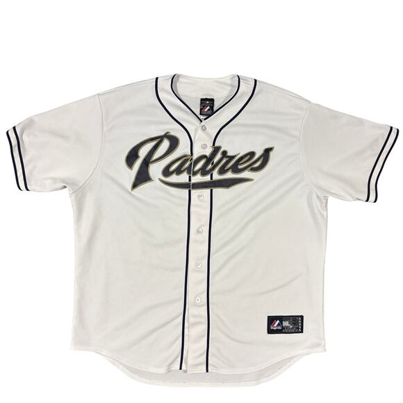 Genuine SAN DIEGO PADRES Lamont #37 Jersey Size XXL by Majestic - Picture 1 of 12